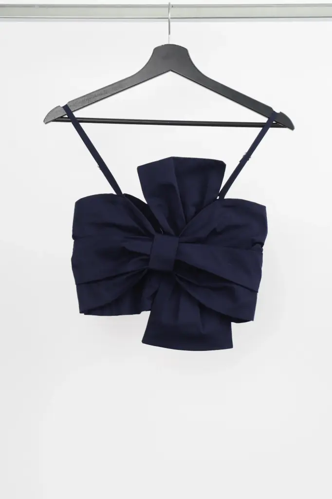  Crop Top  Bleu Marine : CRO13732 SKU