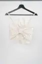  Crop Top Ecru sans Bretelles SKU: CRO13731