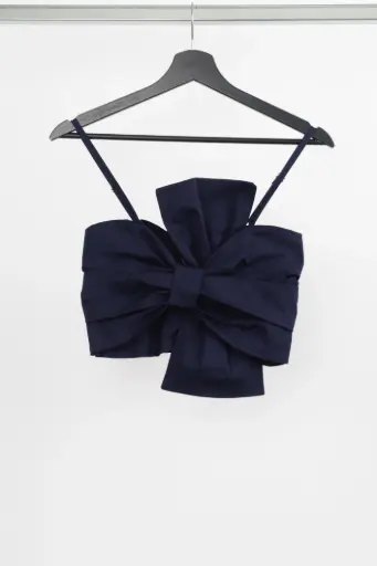  Crop Top  Bleu Marine : CRO13732 SKU